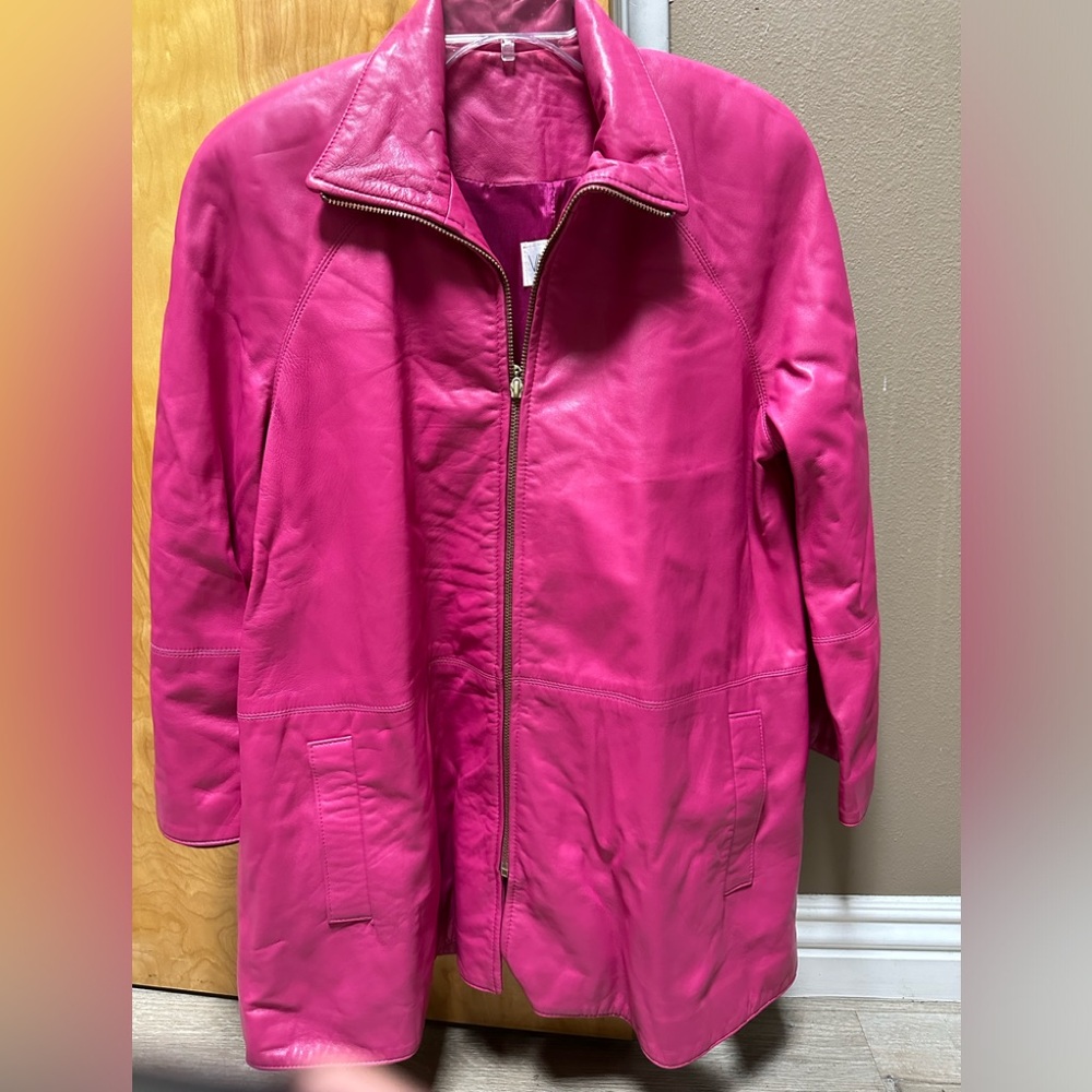 Vakko leather jacket